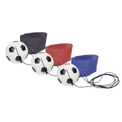 Футболно топче с ластик     