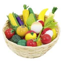 Плодове и зеленчуци в кошница